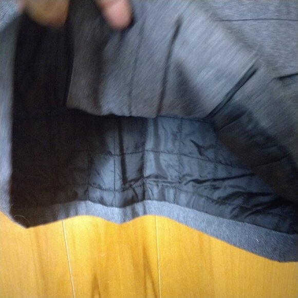 GUESS WOMEN'S SMALL GRAY WOOL BLEND MID LENGTH HOODED COAT JACKET RN54163 - Picture 4 of 5